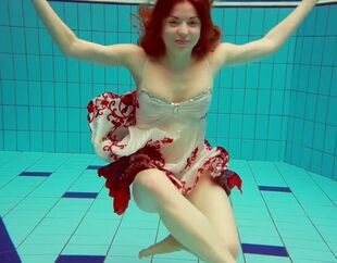 Super hot underwater teenage Marketa