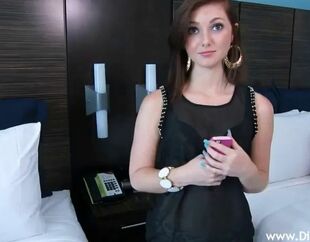 Magnificent nubile gets banged in a motel